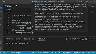 How do you check if a number is a perfect number in Python