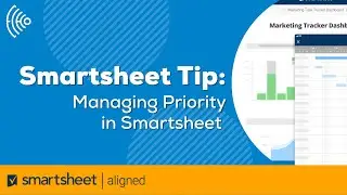 Smartsheet Tutorial: How to Manage Priority in Smartsheet | Project Management | Prioritization