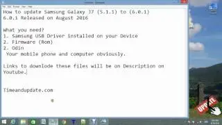 Update Samsung Galaxy J-7 to Marshmallow 6.0.1