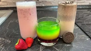 3 ПРОСТЫХ И ВКУСНЫХ КОКТЕЙЛЯ