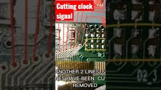 Cutting clock signals Panasonic