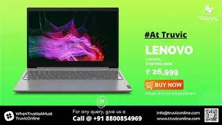 Get the best Laptops from #TruvicOnline. on Best rates, Best offer