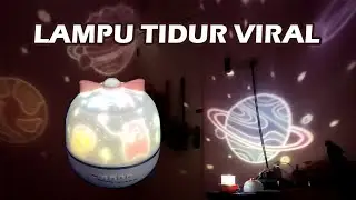 Lampu Tidur Proyektor Gambar | Projector Night Lamp Viral