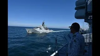 Pak Navy Ship PNS Zulfiquar visited Portsmouth, United Kingdom as part of Overseas Deployment