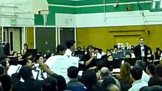Music Department Gift and Khanh-Ye