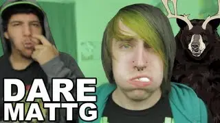 Dare MattG - 59 (Public Troll Tampon Prank, Dude Egg Challenge, Mio Chug)