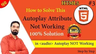 in Audio Tag Autoplay Attribute is not Working | How to Fixed it Audio autoplay attributes