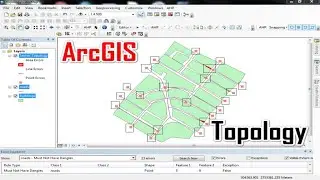 Fix Topology Error using ArcGIS  | GIS topology rules | ArcGIS Tutorial