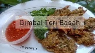 Gimbal teri basah renyah dan gurih#menubukapuasa#kulinerenak