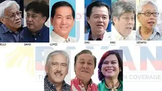 9 Vice Presidential Aspirants for 2022 Philippines Election - TMA TV