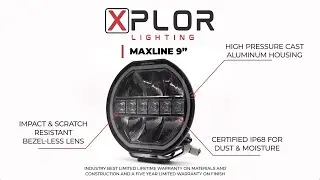 Go Rhino XPLOR Lighting - MAXLINE 9"