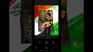 15 August Photo Editing| Happy Independence day Photo Editing, PicsArt, Epik, Tutorial #shorts #edit