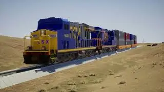 brick rigs train hitting trucks pt1