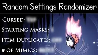 Randomizing The Hollow Knight Randomizer Itself