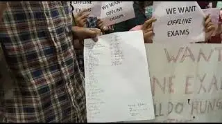 PROTEST FOR CMA OFFLINE EXAM at (Kolkata HQ) || CMA diaries #weareunited #cma #cmainterandfinal