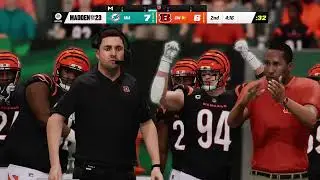 Bengals vs Dolphins: Week 4 Madden Simulatiom