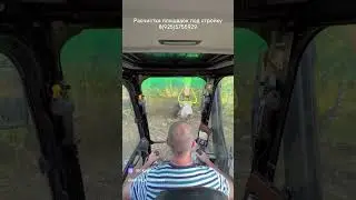 Расчищаем площадки под строительство от деревьев корней и кустарников