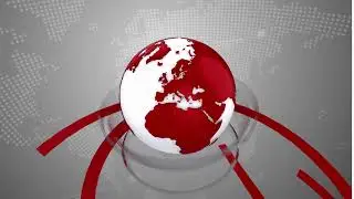 515   Global News Intro Title Logo Reveal V1 colors red blue green purple
