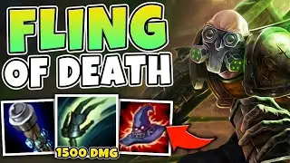 When Singed Fling Does Legit 1500 Damage and One Shots The Enemy Backline