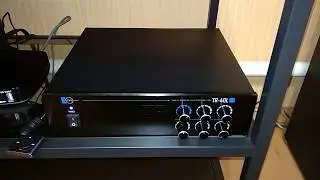 ТОМ 1201 и моно-усилитель CVG Audio TR-40L