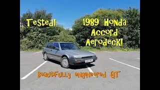 Tested! 1989 Honda Accord Aerodeck - Beautifully Engineered GT