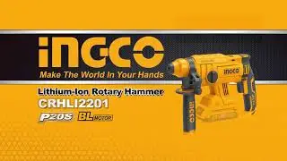 Ingco CRHLI2201 20V Brushless Cordless Rotary Hammer Drill
