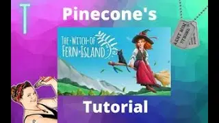 Witch Of Fern Island Tutorial Where To Find Pinecones & Corn Flowers