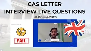 Pre-Cas interview chester UK 2024 - Live interview questions #ukstudents