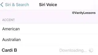 Cardi B as Siri