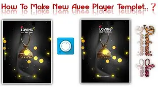 How to Make New #portraitSize Template || Portrait size WhatsApp Status || Avee player Status || #37