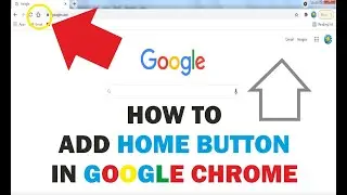 How to add home button in google chrome