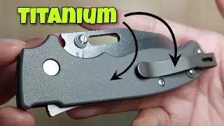 DEMKO AD 20.5 WITH TITANIUM ROCKSCALE DESIGN SCALES and DEMKO TITANIUM CLIP