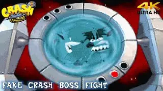 Crash Bandicoot 2 N-Tranced 'Fake Crash' Boss Fight Walkthrough (4K)