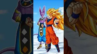 Goku Vs Beerus |Who is Stronger #shorts #dragonball #dbz #dbs