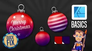 Affinity Designer Tutorial - Quick Fix - How to use Global Colours in your Designs