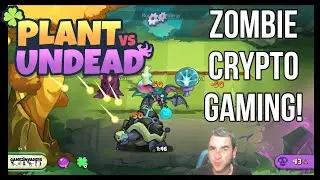 PLANTS VS UNDEAD! Zombie Crypto NFT gaming!