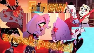 5 new Hazbin Hotel's sneek peeks!