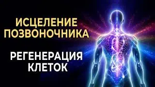 Исцеление проблем и болей в позвоночнике | Лечебная музыка для регенерации всех клеток в организме