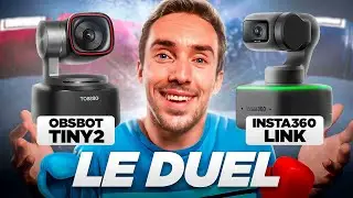 La Meilleure Webcam En 2023 ? OBSBOT Tiny2 4k vs Insta360Link