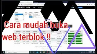 Cara buka website terblok
