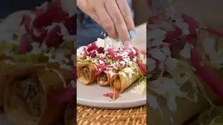 Taquitos de Papa con Carne Molida #30minutemeal #budgetmeals #tacos