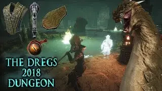 The Dregs Dungeon | Snake Slug! | Reptilian Armor/Weapon Recipes | Walkthrough | 2018 | Conan Exiles
