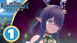 Lets Play Genshin Impact Luna 1 -  Act 1: A Dance of Snowy Tides and Hoarfrost Groves