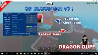 New ! BLOOD GUI V7 PasteBin Script 2022