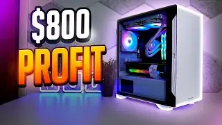 This Gaming Computer Made Me $800! Flipping Pcs Until I Buy A House Ep. 6!