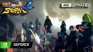 Naruto Ultimate Ninja Storm 4 – Akatsuki Blood Curdling Battles! 4K 60FPS Gameplay