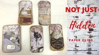 NOT JUST...DOUBLE HIDDEN PAPER CLIPS ~ 