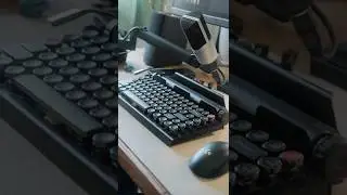A Mechanical Keyboard That Looks Like A Typewriter