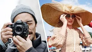 Street Photography at the Derby (Chasing Fancy Hats).