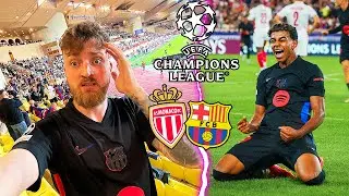 AS Monaco vs. FC Barcelona - UCL Stadionvlog 😡😱 | VOLLBRUCH & LAMINE GENIESTREICH | ViscaBarca